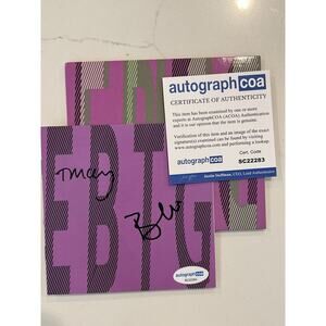 Everything But The Girl : Fuse -* SIGNED / AUTOGRAPHED EBTG ACOA Authenticated 3